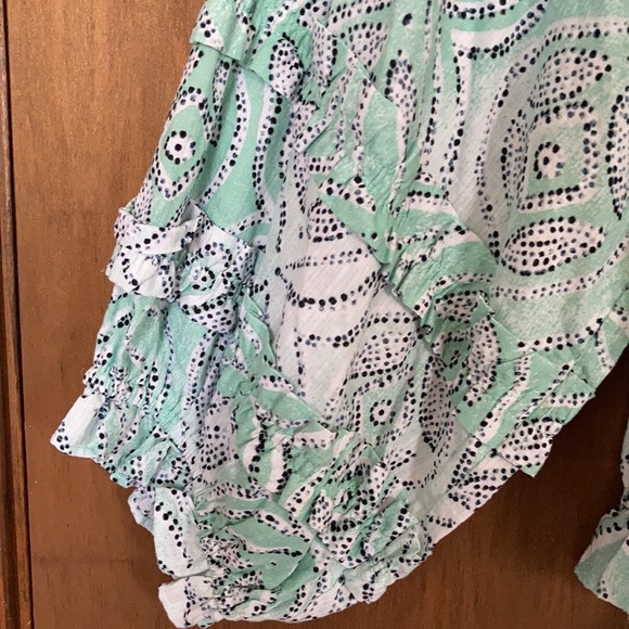 LC Lauren Conrad peasant boho vibe top size XXL - Picture 9 of 17